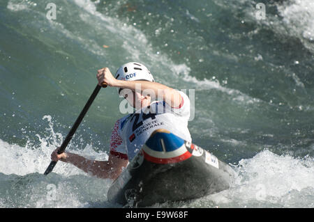 pau bearn Kanu-Kajak-Weltmeisterschaft Stockfoto