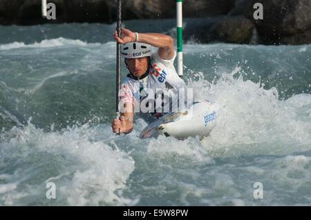 pau bearn Kanu-Kajak-Weltmeisterschaft Stockfoto