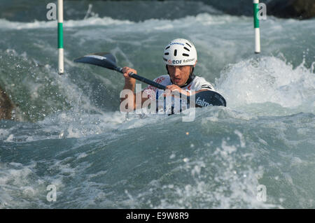 pau bearn Kanu-Kajak-Weltmeisterschaft Stockfoto