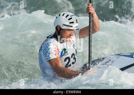 pau bearn Kanu-Kajak-Weltmeisterschaft Stockfoto