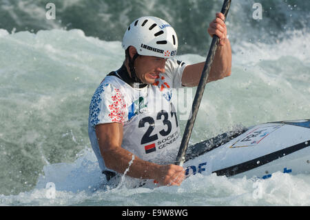 pau bearn Kanu-Kajak-Weltmeisterschaft Stockfoto