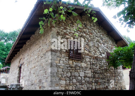 Die Kirche der Allerheiligsten Erlöser oder Sveti Spas in der UNESCO-Welterbe Stadt Nessebar, Bulgarien Stockfoto