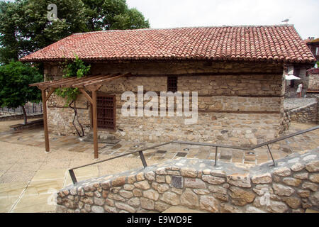 Die Kirche der Allerheiligsten Erlöser oder Sveti Spas in der UNESCO-Welterbe Stadt Nessebar, Bulgarien Stockfoto