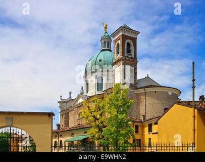 Montichiari Dom - Montichiari Kathedrale 03 Stockfoto