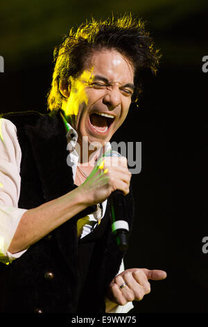 Pat Monahan von der Band train Stockfoto