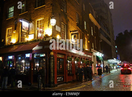 Hirten-Taverne in Hertford Street, Mayfair, London Stockfoto