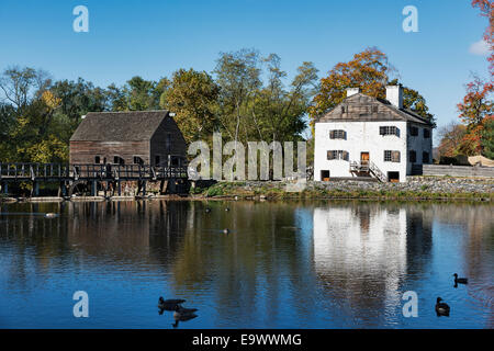 Historischen Philipsburg Manor, Sleepy Hollow, New York, USA Stockfoto