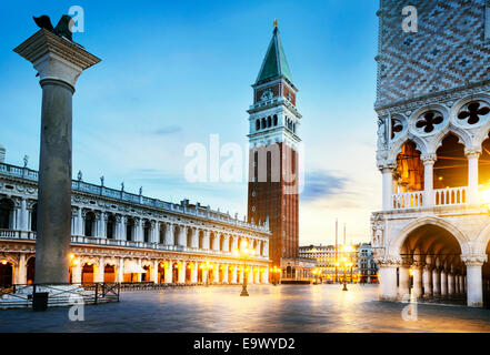 Sankt Markus Platz Venedig, Venezia, Italien, Europa Stockfoto