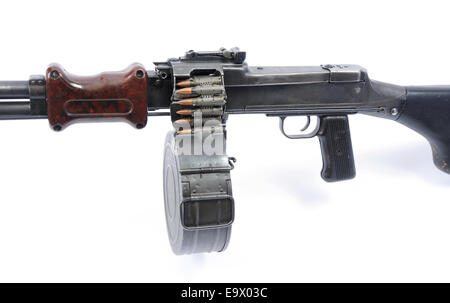 Russische RPD-Maschinengewehr Stockfoto