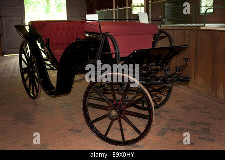 Kutschen bei Belle Meade Mansion Stockfoto