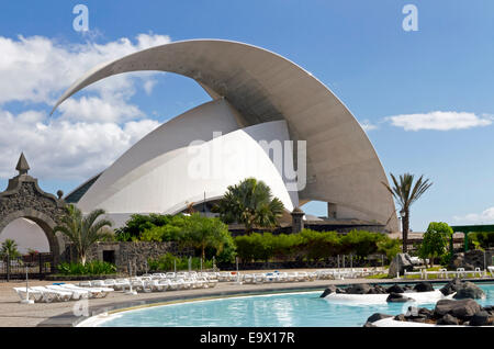 Auditorio de Tenerife in Santa Cruz De Tenerife Stockfoto