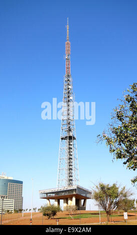 Fernsehturm Brasilia Brasilien Stockfoto