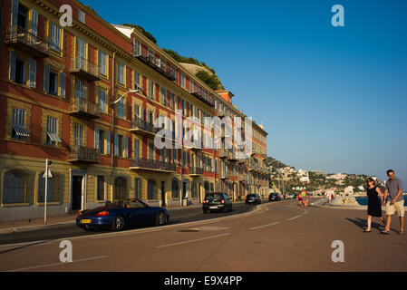 Quai des Etats-Unis, Nizza, Frankreich. Stockfoto