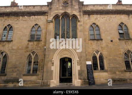 Die Kapelle, Café/Restaurant, Bruton, Somerset, Großbritannien Stockfoto