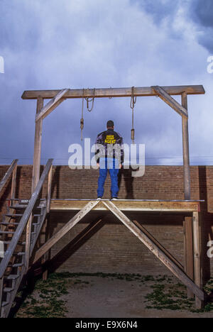 TOMBSTONE, AZ-1. Juli: Kopfgeldjäger auf der Bounty Hunter-Convention in Tombstone, Arizona am 1. Juli 1995. Stockfoto