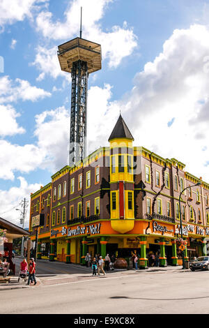 Ripleys glauben es oder nicht seltsam und komisch Exponate Museum in Gatlinburg, Tennessee Stockfoto