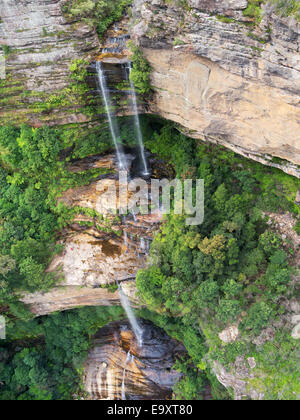 Katoomba fällt in den Blue Mountains, Australien Stockfoto