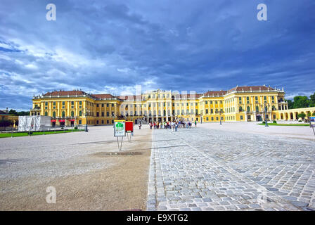 Schloss Schönbrunn in Wien, Österreich. Stockfoto