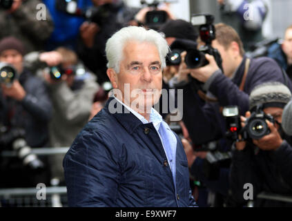 Max Clifford kommt in Southwark Crown Court Featuring: Max Clifford Where: London, Vereinigtes Königreich bei: 2. Mai 2014 Stockfoto