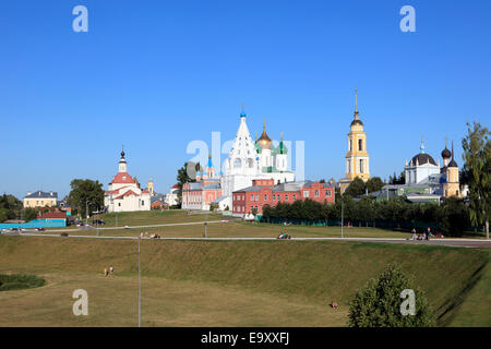 Der Kreml von Kolomna, Russland an einem späten Sommernachmittag Stockfoto