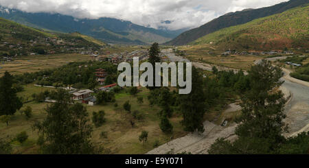 Rinpung Dzong, Paro-Tal, Bezirk Paro, Bhutan Stockfoto