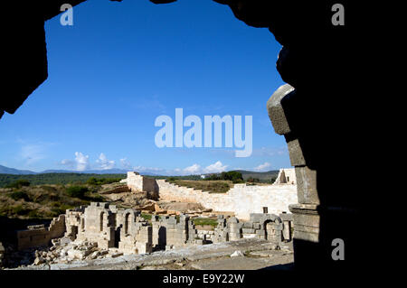 Überreste der alten lykischen Stadt von Patara, in der Nähe von Kalkan, Lykische Küste, in der Nähe von Kas, Türkei, Asien. Stockfoto