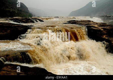 Hukou-Wasserfall Stockfoto