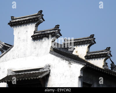 Provinz Jiangsu Wuxi Huishan Stadt Gebäude Stockfoto