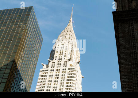 Chrysler Building in New York City, New York, Vereinigte Staaten Stockfoto