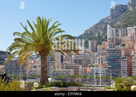 ´ Hochhäuser, Fürstentum Monaco, Cote Azur Stockfoto