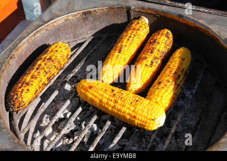 Gegrillte Maiskolben Stockfoto