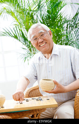 Portrait von älteren Mann Stockfoto
