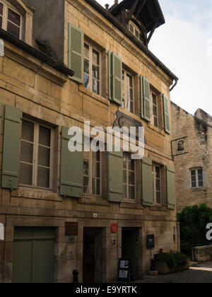 Louis Pasteur Geburtsort 1822 in typischen Gerberei beherbergen jetzt ein Museum Dole Franche-Compte Frankreich EU Stockfoto