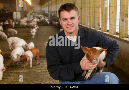 Robert, Ag, Landwirtschaft, Viehzucht, Produzent Stockfoto