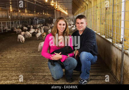 Robert, Ag, Landwirtschaft, Viehzucht, Produzent Stockfoto