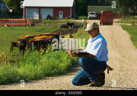 Steve, Ag, Landwirtschaft, Bauernhof, Landwirtschaft, Landwirt Stockfoto