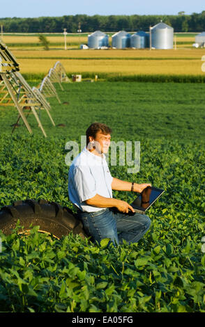 Steve, Ag, Landwirtschaft, Bauernhof, Landwirtschaft, Bauer, Männlich Stockfoto