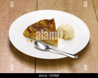 Apfel Tarte tatin Stockfoto