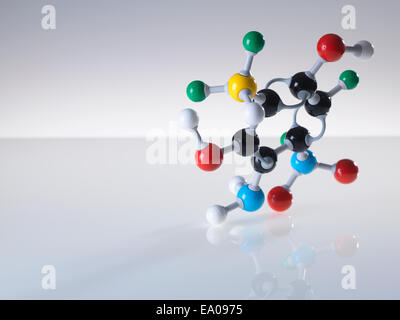 Molekülmodell Stockfoto