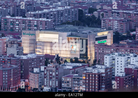 El Corte Ingles Einkaufszentrum in Cartagena, Spanien Stockfoto