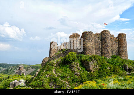 Amberd Festungsruinen in Armenien Stockfoto