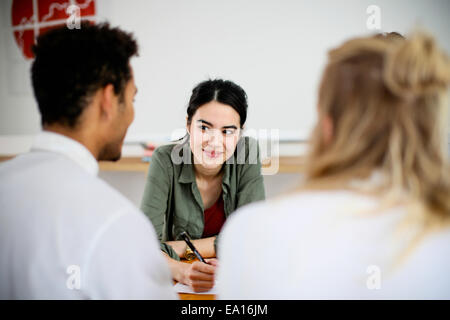 Grafik-Designer brainstorming Stockfoto