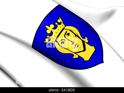 Wappen von Stockholm Stockfoto