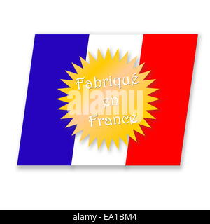 Made in France Stockfoto