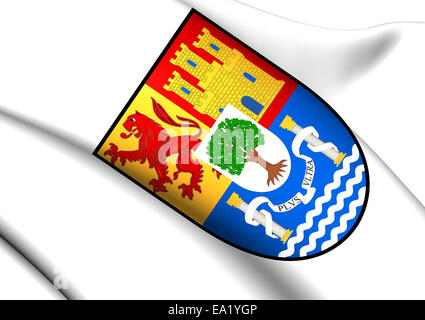 Wappen der Extremadura Stockfoto