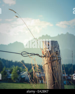 Berg-Szene In Österreich Stockfoto