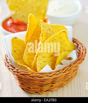 Nachos Stockfoto