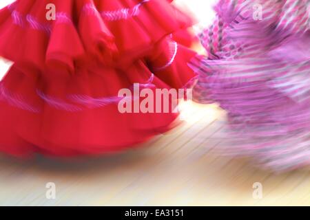 Flamenco-Tänzer, Jerez De La Frontera, Provinz Cadiz, Andalusien, Spanien, Europa Stockfoto