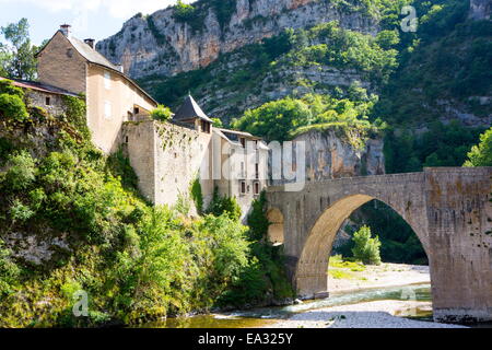 St. Enemie, Gorges du Tarn, Frankreich, Europa Stockfoto