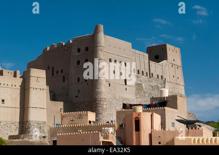 Bahla Fort, UNESCO World Heritage Site, Oman, Naher Osten Stockfoto